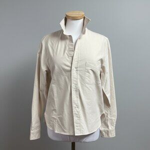 Frank & Eileen tan Sylvio blouse, size S